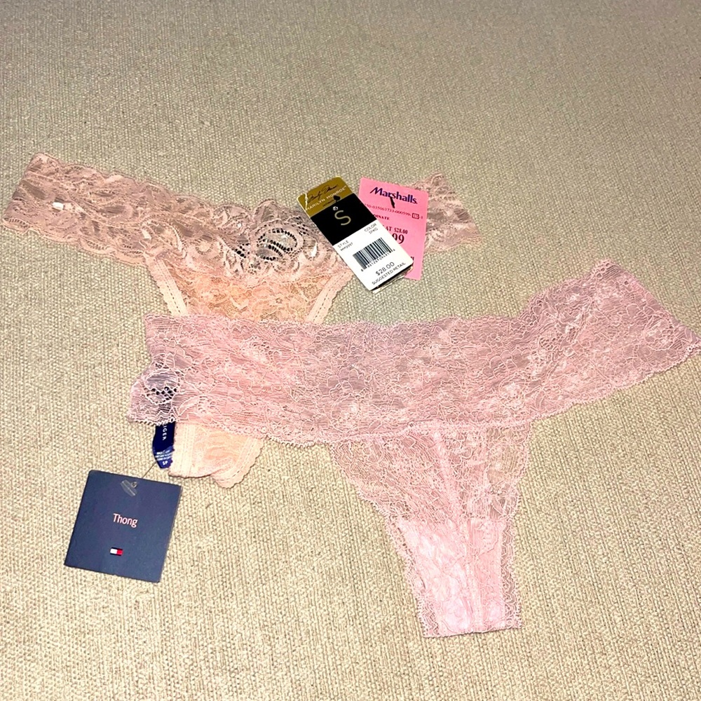 Tommy Hilfiger Pink thong panties